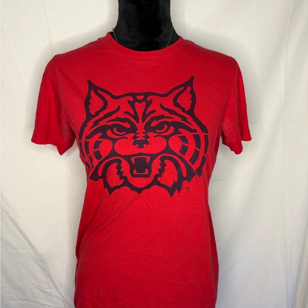 Red Graphic Short Sleeve Tee